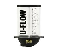 Kudos-Trading U-Flow Handheld Water Flow Tester - Portable Water Flow Gauge Meter for Sinks, Hoses, Irrigation & Plumbing - Accurate GPM/LPM Readings, Easy to Use, Durable Plastic Design