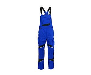 KÜBLER Workwear KÜBLER ACTIVIQ Cotton+ Work Dungarees Blue/Black Size 90