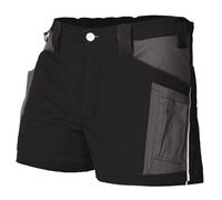 KÜBLER Workwear Men's Bermuda Shorts, Black/Charcoal, 46