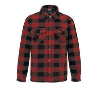 KÜBLER Workwear Kübler Pulse Handcraft Thermohemd Work Utility T-Shirt, Medium Red/Black, XL