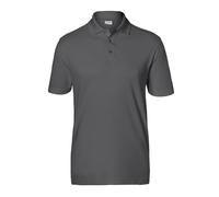 KÜBLER Workwear KÜBLER Work Polo, Anthracite, Size M, Men's Work Polo Made of Blended Fabric, Elastic Work Polo