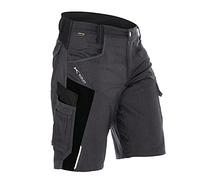 KÜBLER Workwear Men's Bermuda Shorts, Anthracite/Black, 40
