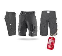 KÜBLER Workwear Men's Shorts Activiq Size 40 in Anthracite