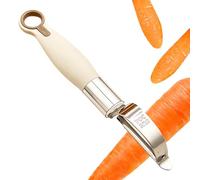 Küchenpeek Pelapatate in Stainless Steel in the Shape of | And Non-Slip Ergonomic Handle | Accessory for Washing Machine and Multi-Purpose Slicer