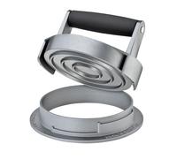 Küchenprofi KP1066823000 TRIO-KP1066823000 Hamburger Press, 18/8 Stainless Steel, Grey