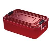 Küchenprofi Lunchbox Small Aluminum In The Color Red 18X12X5Cm