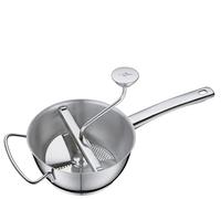 KÜCHENPROFI Trio Food Strainer Made of High-Quality Stainless Steel, Diameter 20 cm, Includes 3 Attachment Discs (Fine, Medium, Coarse), Ideal for Soups, Sauces and Purees Without Preservatives