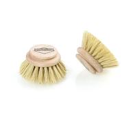 Küchenprofi Two Replacement Washing up Brush, Wood, Beige, 4 x 4 x 4 cm