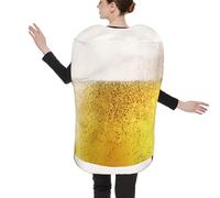 Küchenspüle Spritzschutz Wasser - Realistic Funny Beer Mug Suits,Alcoholic Drinking Cup Costume Clothing - für Wohnmobil Dusche Badewanne Bad Geschirrspülen