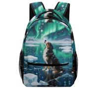 KUEhhhr Bulldog Mascot Art Themed School Bag Animal - Shock-Absorbent Base & Book Protection
