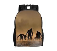 KUEhhhr Many Zombie Lightweight School Backpack Classic College Rucksack School Bags 15 Inch Laptop School Daypack For Girls Boys