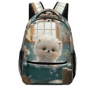 KUEhhhr Trendy Saint Bernard Dog Kids Backpack Animal - Cute/Cool Patterns & Practical Pockets