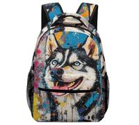 KUEhhhr Trendy Saint Bernard Dog Kids Backpack Animal - Cute/Cool Patterns & Practical Pockets