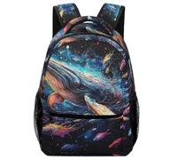 KUEhhhr Versatile Children's Backpack Mythology - Chinese Mythical Kunpeng Print for School/Travel/Daycare