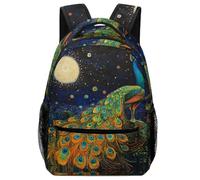 KUEhhhr Versatile Children's Backpack Mythology - Chinese Mythical Kunpeng Print for School/Travel/Daycare