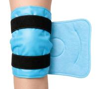 KüHlpads Knee Joint, Cooling Cuff Knee, Reusable Cold and Heat Compress for Knees, for Use on the Knee Cold, for Waterless Ice Bath After Sports (Blue)