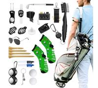 Kuehssn Countdown Calendar | 24 Days Golf Accessories Set - Christmas Holiday Countdown,for Dads Husbands Boyfriends Players Beginners Winter Celebration Family Gathering