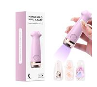 Kuehssn Gel Nail LED Lamp - 3W Rechargeable UV Lamp with 2 Timer Settings | Acrylic Nail Dryer Pen Women - for Spa Center Beauty Salon Travel Vacation Office Campus Apartment Dormitory