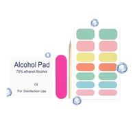 Kuehssn Gel Polish Strips | Long Lasting Nail Polish Strips,Beauty Supplies for Bridal Party Wedding Daily Spa Home Summer Manicure Salon Holiday Grooming