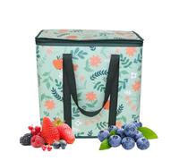 Kuehssn Insulated Bags for Food - Widened Hand Strap Cold Bag,Widened Hand Strap Non-Woven Fabric Large Capacity Tote for Cake Fruit Drinks Takeaway Milk Tea Daily Shopping Picnic