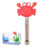 Kuehssn Pool Temperature Sensor - Cartoon Animal Floating Meter with Rope,Temperature Water Accessory for Outdoor Swimming Shower Family Fish Tank Lake Spa Hot Spring