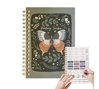 Kuehssn Reading Tracker Journal,Book Club Journal, Reading Journal For Book Lovers, Creative Notebook Track Diary, Track, And Review The Books You Read
