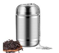 Kuehssn Tea Steeper - Stainless Steel Fine Mesh Tea Filter | Food Strainers for Brewing Steeping Daily Home Travel Camping Party Offices Casual Formal