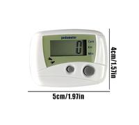 Kuehssn Walking Pedometer,Digital Lcd Compact Movement Monitor | Monitor for Recording Distance Fitness Exercise Running Hiking Workout Travel Indoor Outdoor