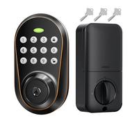 Kuelor Keyless Entry Door Lock, Keypad Smart Deadbolt for Front Door, Electronic Code with Auto Lock, Anti-Peeping Password, Easy Installation for Home, Office, Apartment