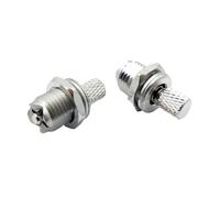 KUENCE 1Pair Metal Canopy Hatch Cover Lock Lid Cabin Door Fixing For RC Boat Speed MONO Oval Vee Airplane