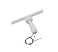 KUENCE 1PCS Simulation Boat Resin Dynamic Rotating Radars Powered Working Radar Rod Kit with 1.5V-1.8V Motor for DIY Model Ship Parts (Color : A Type with motor)