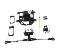 KUENCE Rc Car Plastic Symmetric Turn Steering Radio Battery Box Kit For 1/5 HPI ROFUN BAHA ROVAN KM BAJA 5B 5T 5SC Truck Parts