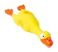KUENG Dogs Toys Squeaky Toys Dog Chew Toy Pet Chew Toy Dog Bite Toys Dog Teeth Toy Pet Interactive Toy Pet Play Toy Latex Dog Toy Pet Supplies yellow duck
