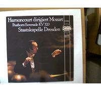 Künstlerkollektiv: - Harnoncourt dirigiert Mozart - Posthorn-Serenade KV 320, Erscheinungsjahr 1985 Staatskapelle Dresden,