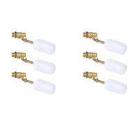 Kueohse 1/2 Inch Float Valve, Water Float Valve for Pond Float Valve Shutoff Auto Fill, for Livestock Tanks, Aquariums(6PCS)