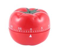 Kueohse 1-60min 360 Degree Fashion Cute Indoor Kitchen Practical Tomato Mechanical Countdown Timer