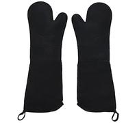 Kueohse 1 Pair Professional Silicone Oven Mitts Baking Gloves Elbow Length Heat Gloves