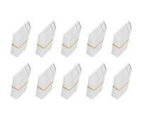 Kueohse 1000 Pcs 4 Inch Plant Tags Garden Nursery Labels Plastic Pot Labels White