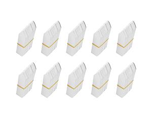 Kueohse 1000 Pcs 4 Inch Plant Tags Garden Nursery Labels Plastic Pot Labels White