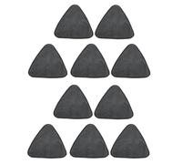 Kueohse 10PCS Triangle Microfiber Cloth Dust Mop Parts Head Pads Glass Cleaning Microfiber Sweeping Rags Floor