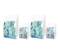 Kueohse 12 Pack Monoprinting Print Plates -8X10In + 5In X 7In Gel Plate,Gelli Plates - for Press-Art for Card Making