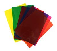 Kueohse 12Pcs Colored Overlays for Dyslexia, Dyslexia Reading Strips for Dyslexia Irlens, ADHD and Visual Stress, 11.7x8.3Inch