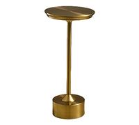 Kueohse 1Set Simple Retro Desk Lamp Restaurant Bar Decor Touch USB Rechargeable Desk Lamp Ambient Light Gold