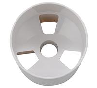 Kueohse 2.7Cm Aperture Outdoor Golf Training Flagpole Hole Cup Golf Training Aids Three Holes White Plastic Golf Hole Cup