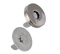 Kueohse 20 Sets Magnetic Button Clasp Snaps 18mm - Great for Sewing, Craft, Purses, Bags, Clothes, Leather