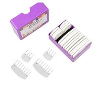 Kueohse 20Pcs Knit Blockers Set Stainless Steel Knitting Blocking Combs and Pin with 2 Sizes for DIY Knit Crocheting Supplies