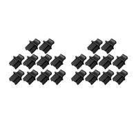 Kueohse 20Pcs RJ45 Dust Cap Connector Dust Cover Plug Protector Plugs Hub Port for Laptop/Computer/Router Connector Dustplugs