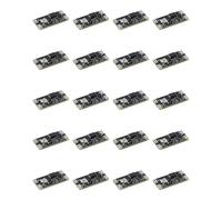Kueohse 20Pcs Single Bond Button Bistable Switch Module 4.5-26V 1.3UA Load 10A Low Power Wide Voltage Mini One Key Switch Module