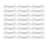 Kueohse 24 Packs Bee Hive Trap,Clear Plastic Reusable Trap for Hive Beekeeping Supplies