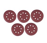 Kueohse 25pcs 5 Inch Sanding Discs 125mm 8 Hole Sandpaper 800 1000 1200 1500 2000 Grit